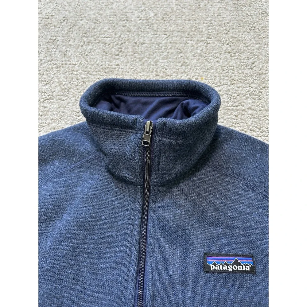 Patagonia Men's Better Sweater 1/4-Zip Blue Comfort Fleece Size S - Gorpcore